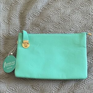 Initial Ink faux leather bag